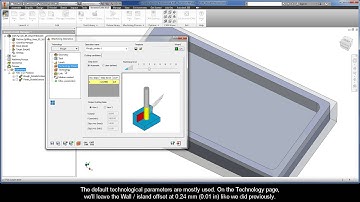 InventorCAM iMachining Getting Started - Walkthrough: Define the machining of the center pocket