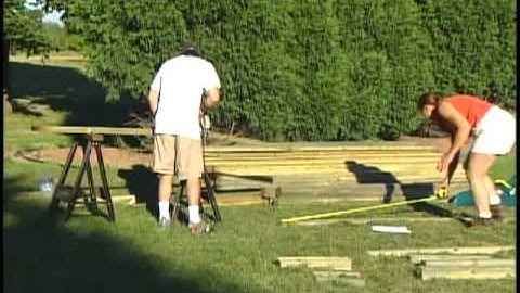 Ch 5 - Cutting the Lumber, Custom/DIY Install DVD - Swing-N-Slide NI 2103