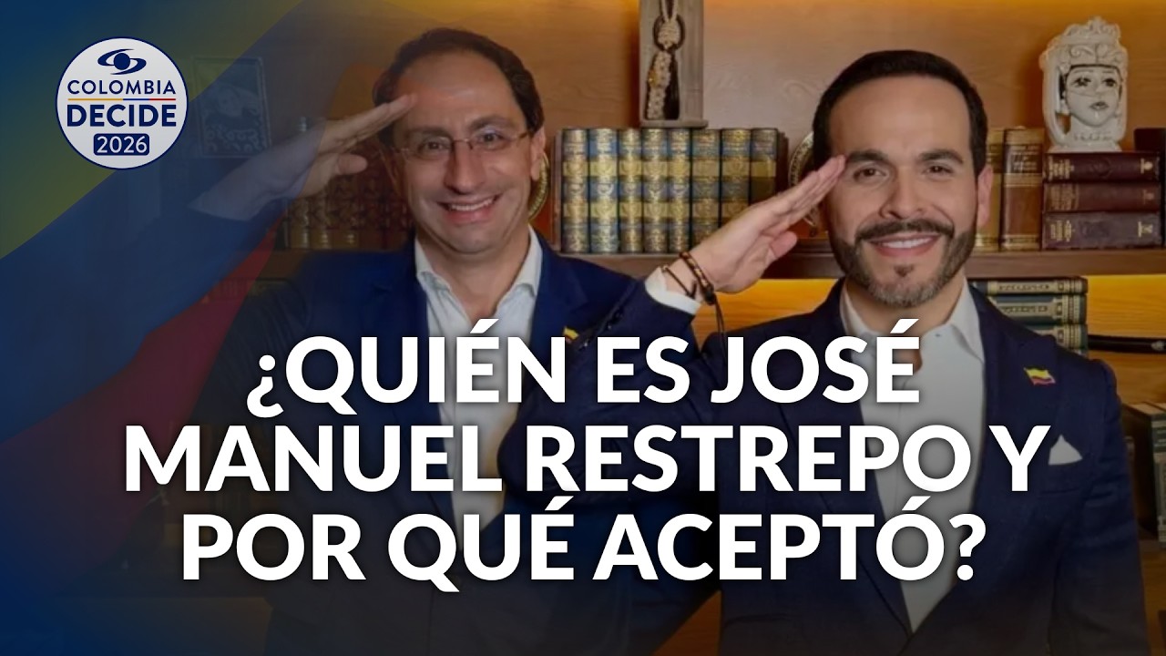 Así se se dio la elección de José Manuel Restrepo como fórmula de Abelardo de la Espriella