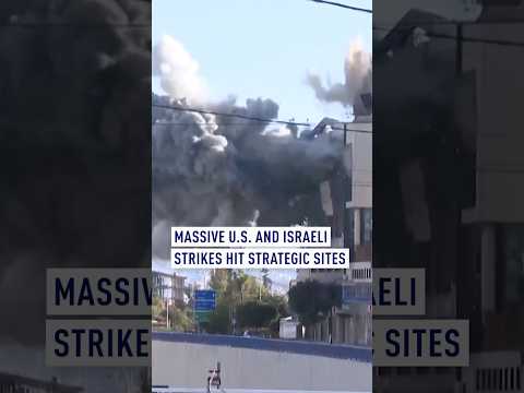 Massive US and Israeli Strikes Hit Strategic Sites