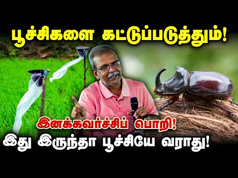 பூச்சிகளை கட்டுப்படுத்தும் இனக்கவர்ச்சி பொறி! இது இருந்தா பூச்சியே வராது! #cauverycalling #insects