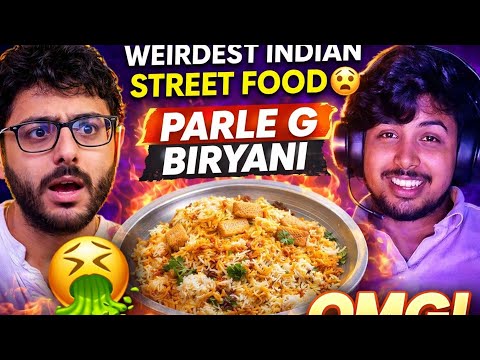 🔥 CarryMinati Bhi Shock Ho Gaya! 😱 | Weirdest Indian Street Food Reaction