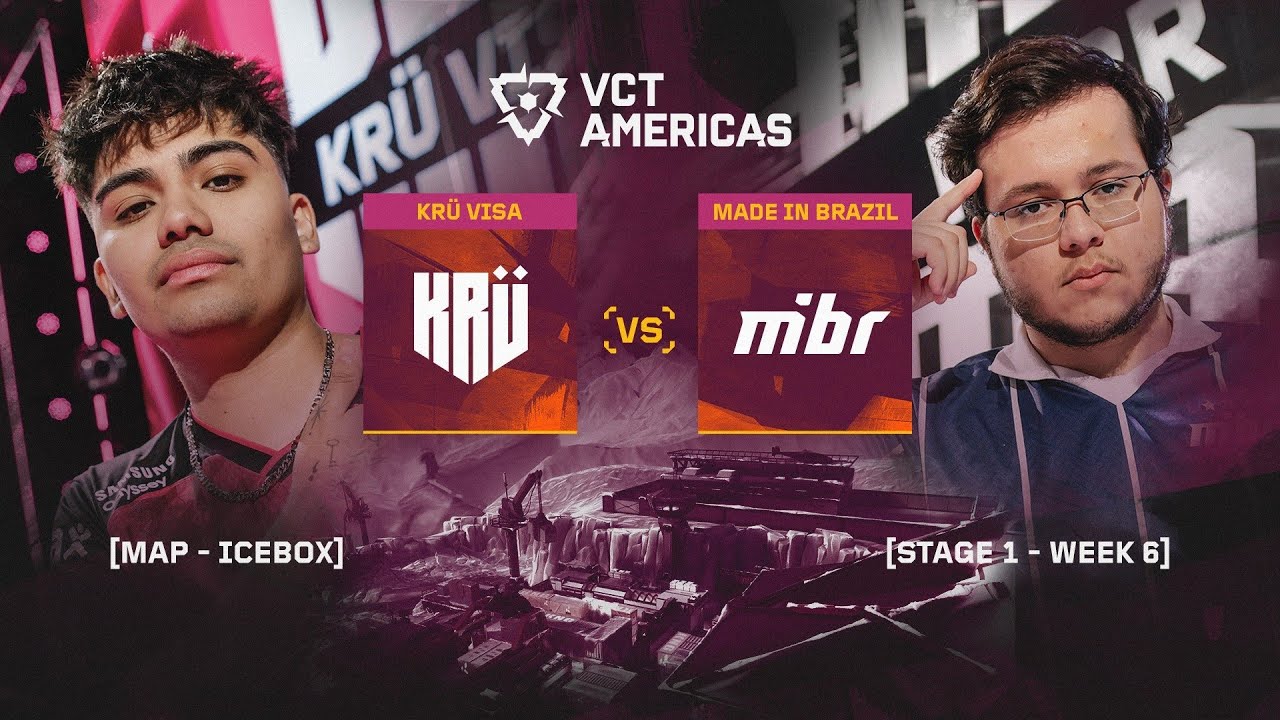 KRU vs. MIBR  - VCT Americas Stage 1 - Playoffs Day 3 - Map 2