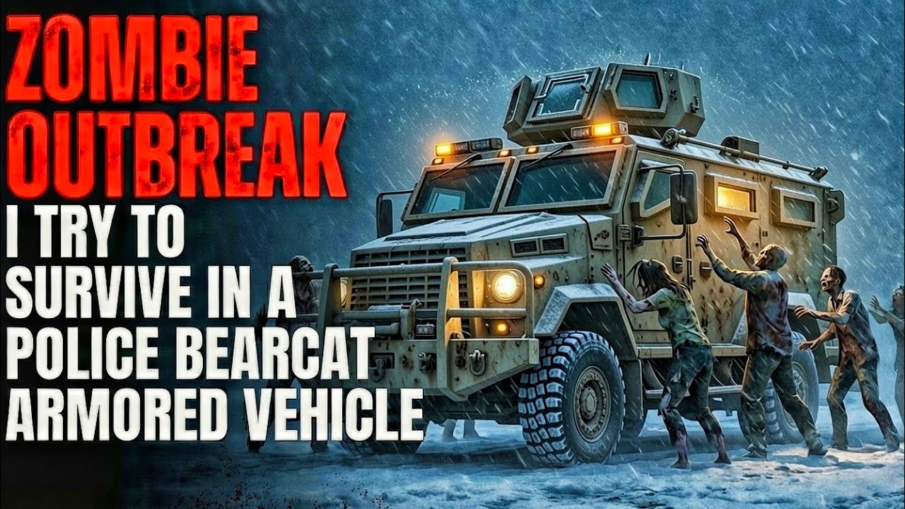 ZOMBIE OUTBREAK: I Try to Survive the Zombie Apocalypse in a Armoured Police Bearcat Vehicle
