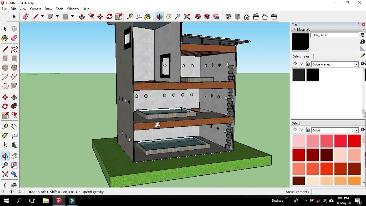 RBW rumah  burung walet sederhana  ukuran  4 6 tutorial 