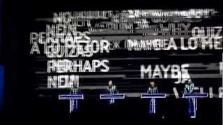 KRAFTWERK: Sex Objekt (Live in Düsseldorf on Jan 18, 2013)