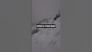 Winter Fun With The Redcat Vertex6! Link To Full Video! #rc #shorts #redcat #snow