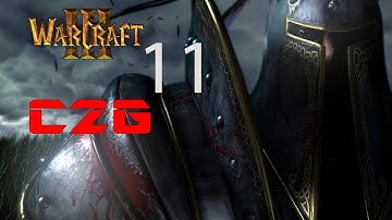 Warcraft 3 Campaign Playthrough Hard Mode - Part 11 (Chapter 9, Frostmourne Hard, Cinematic)