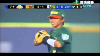 20130316 CPBL 李育儒NP 7局下