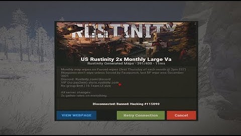 How I got FALSE BANNED on Rustinity