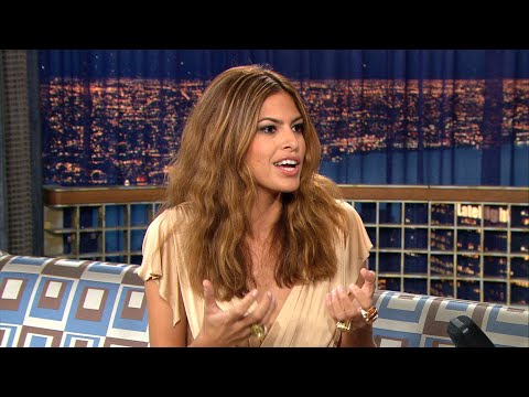 Eva Mendes' Fun Areas | Late Night with Conan O’Brien