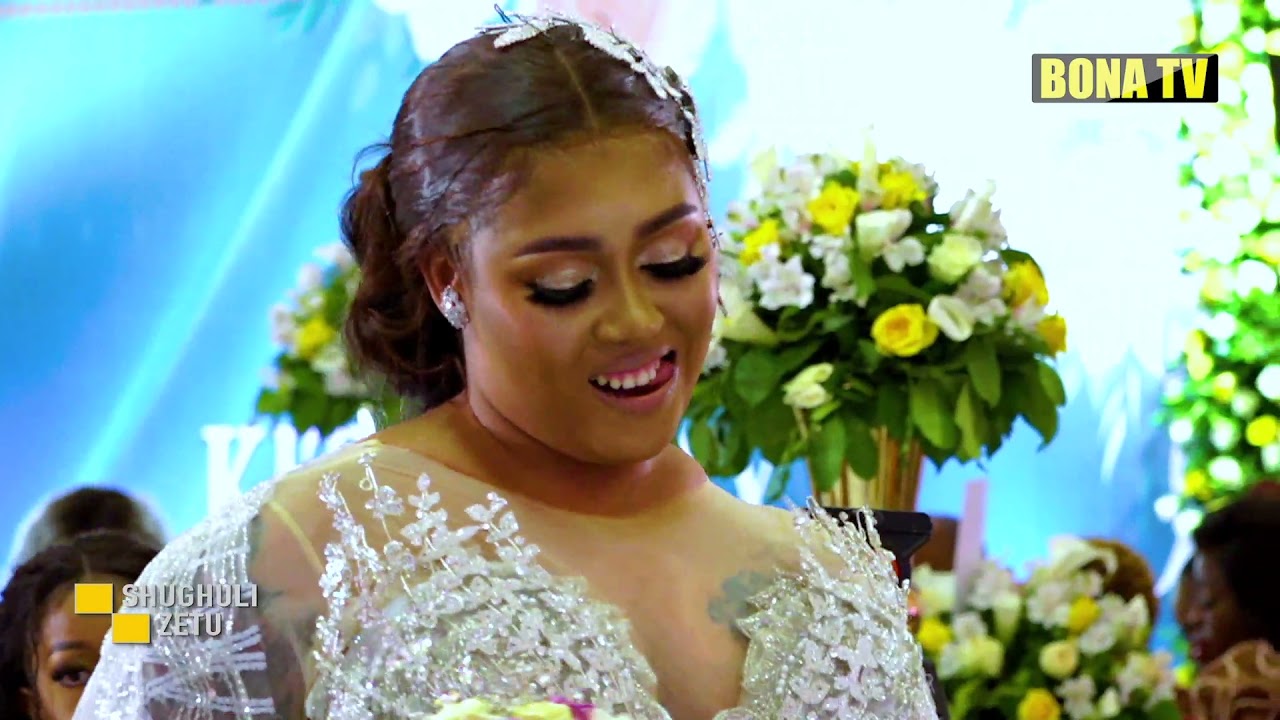 FETTY KITASA ALIVYOINGIA KWA MBWE MBWE KWENYE HARUSI YAKE