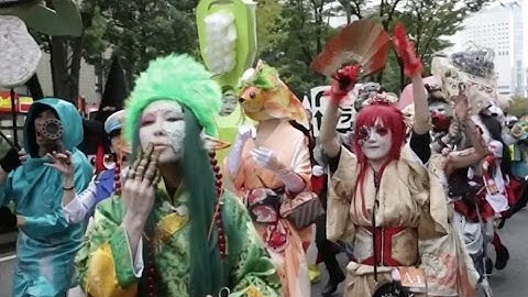 Así celebran Halloween en Japón