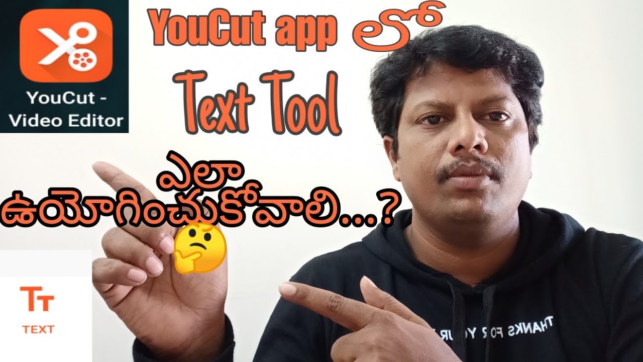 how-to-use-text-tools-in-youcut-app-font-style-telugu-tutorial