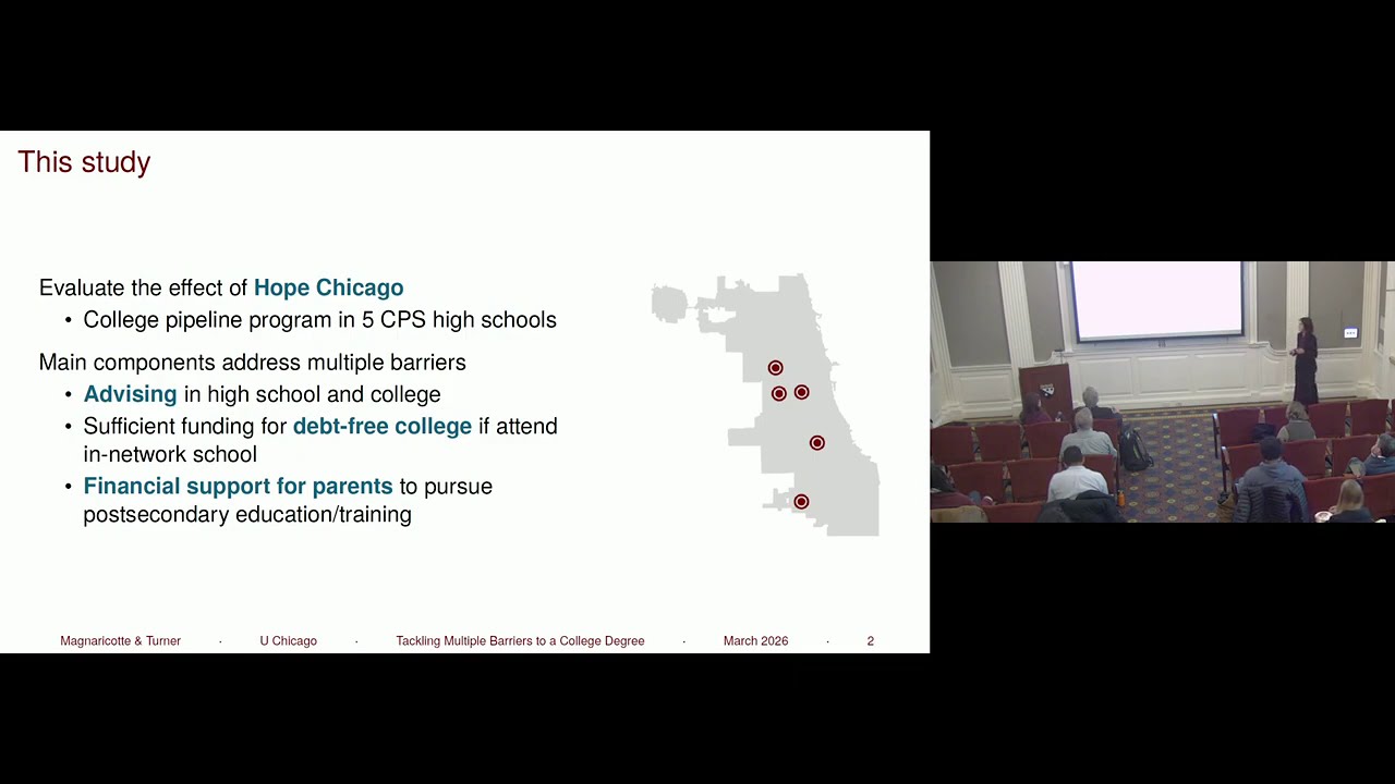 The Impact of a Two Generation College Pipeline Program | Pier Seminar