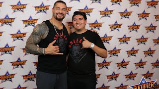 MEETING ROMAN REIGNS SUMMERSLAM MEET AND GREET 8-28-18