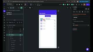 Flutterflow get contact screenshot 3