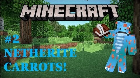 Minecraft Mod Review #2 | NETHERITE CARROTS!