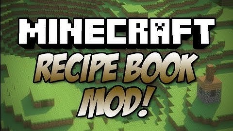 Minecraft 1.4.6 - Como instalar Recipe Book MOD-ESPAÑOL
