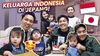 DIUNDANG MAKAN SAMA KELUARGA INDONESIA DI JEPANG! ANAKNYA LUCU BANGET 😂