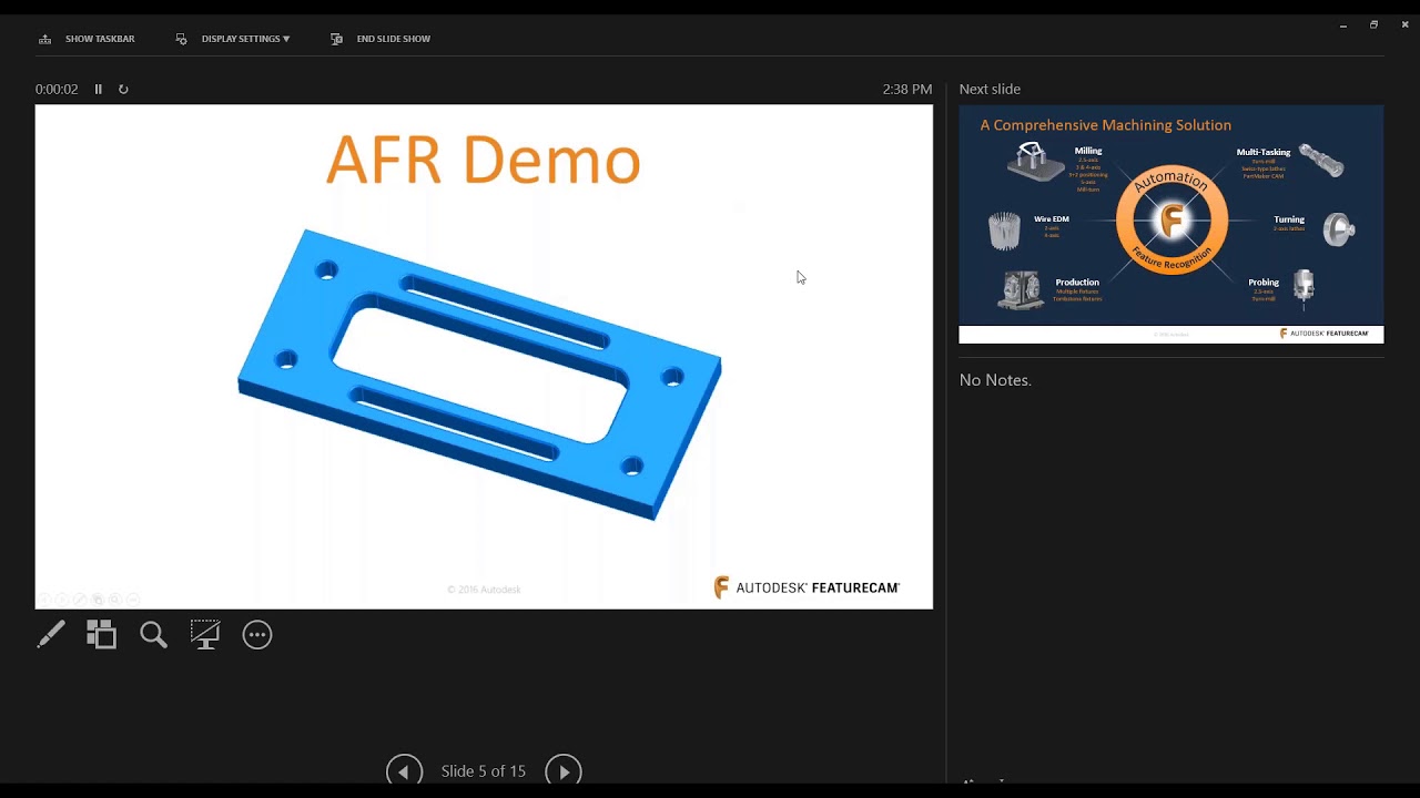 feature cam surfacmilling