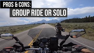 Solo Travel or Small Group Rides: What's Better?