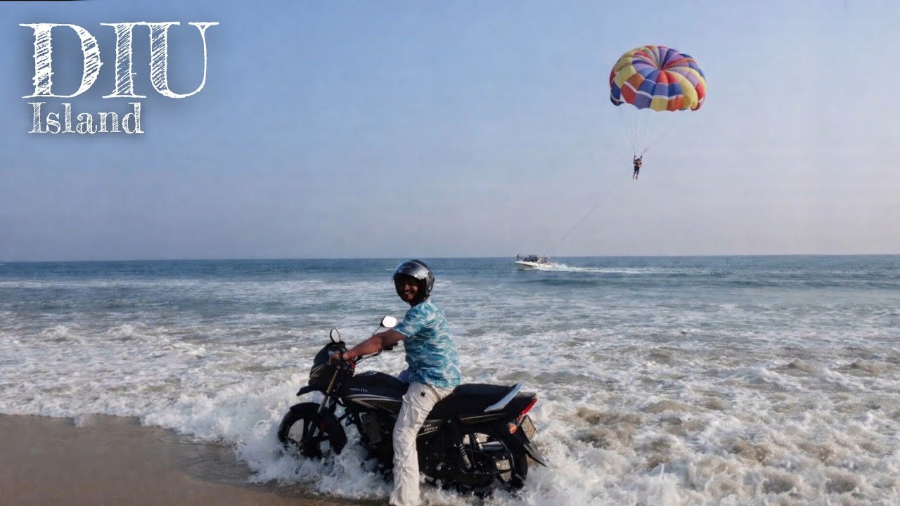 A Day in Diu🥂[Daman & Diu] Telugu travell vlog|#parul #unionterritory #diu #gujarat #btech #food 