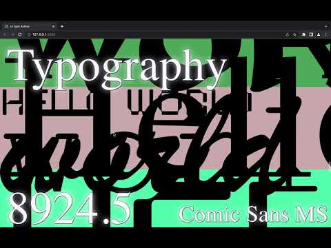 Unusual Internet Limitless Font Archive - Luis Adrain Borchardt