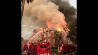 Crews Battle Fire at Tampa School Named After Robert E. Lee