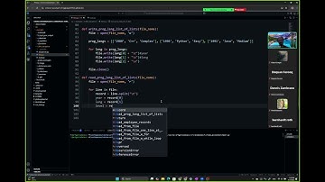 040725 COSC 1336 Python write/read file with lists of lists