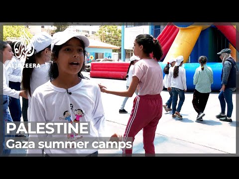 Al Jazeera English Life TV Commercial UNRWA summer camps gives Gaza children chance to play