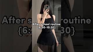After School Routine 630-1030