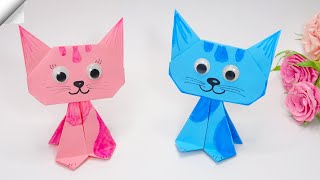 Easy Origami CAT - Paper CAT