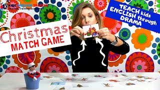 Teach English through Drama – CHRISTMAS MATCH GAME  // Kids English Theatre screenshot 4