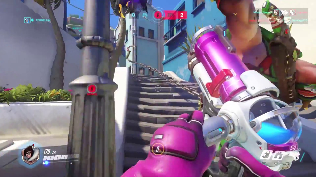 Trolling Comp Players With Mei Ice Walls In Overwatch (Part 1)