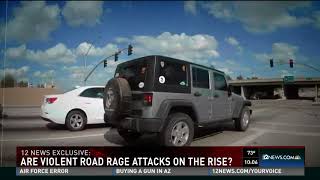 Is road rage more common in Arizona?