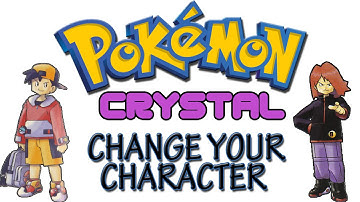 Pokemon Crystal - How To Change Your Character Sprite | GameShark Codes