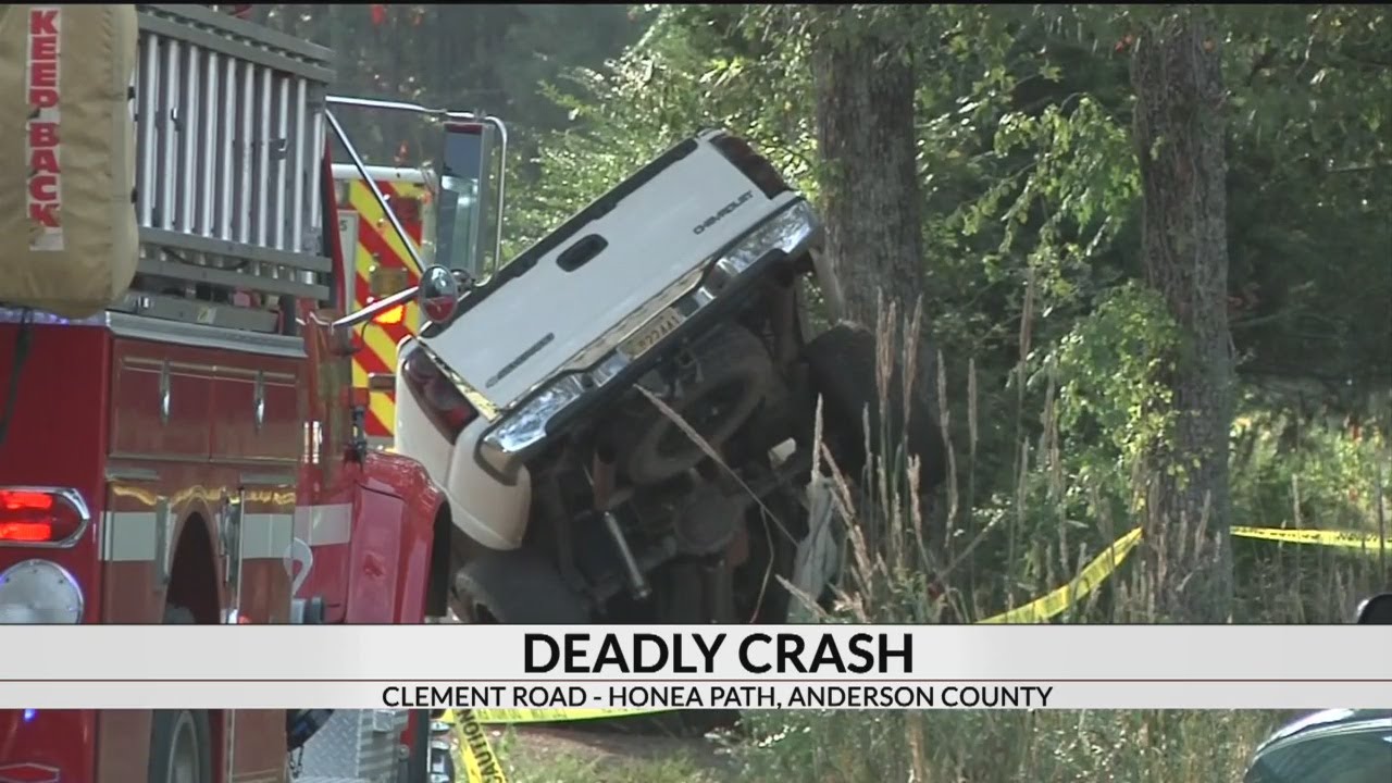 1 dead after truck crashes into tree in Anderson Co. - YouTube