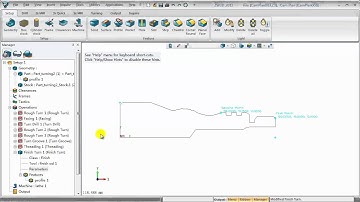 How to Create The Finish Turning with ZW3D 2012?