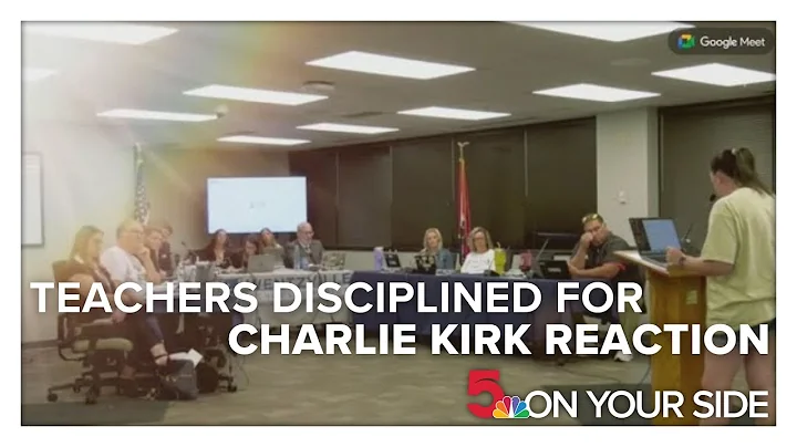 Local teachers face discipline for online comments following Charlie Kirk's death