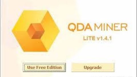 QDA Miner Lite:  Software Analisis Data Qualitative (Coding & Kategori)