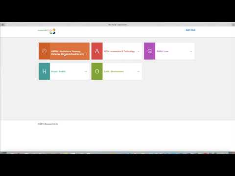 AGORA Demonstration Video: Login and Interface