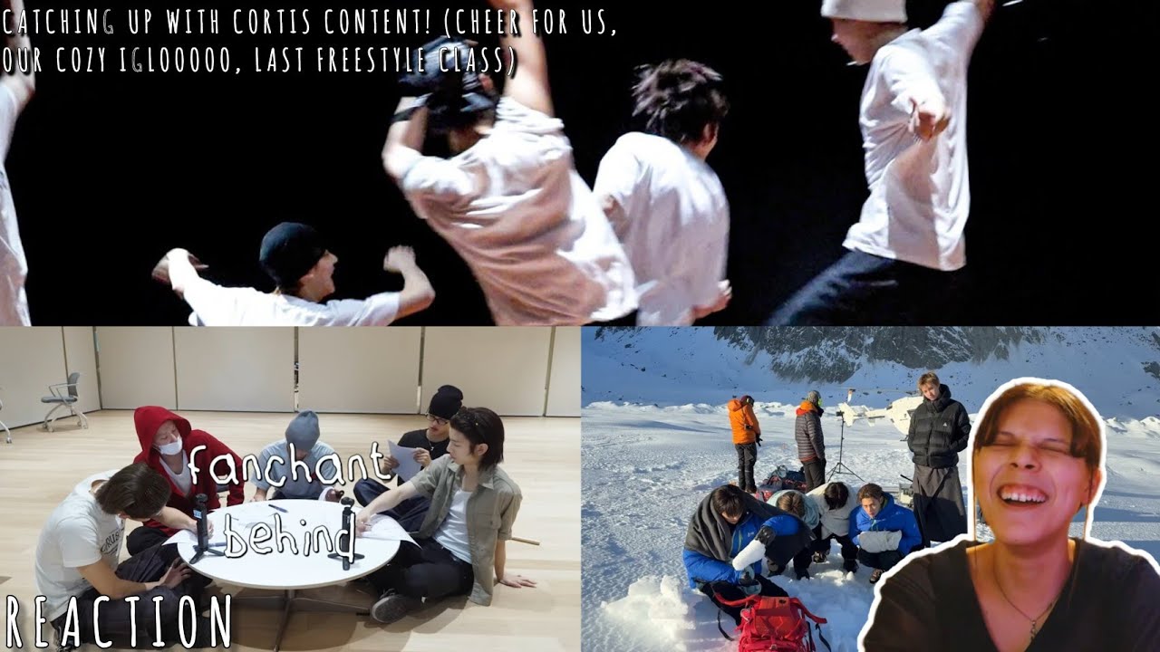 REACTION | Catching up with CORTIS Content! (Cheer for us, Our cozy iglooooo, Last freestyle class) 