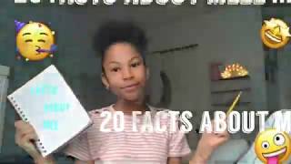20 facts about me/First Video