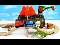 Thomas The Train Toy goes Dino Fossil Hunting - Learn Dinosaur Names for Kids Mp3