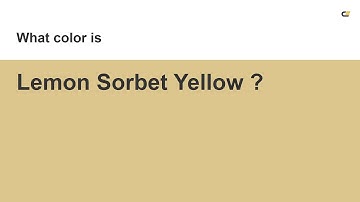 Lemon Sorbet Yellow color #dcc68e hex color - Yellow color - Cool color dcc68e