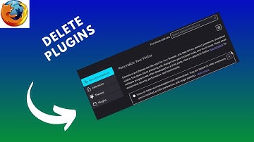 how to delete firefox plugin