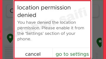 Blinkit App Fix location permission denied Problem Solve