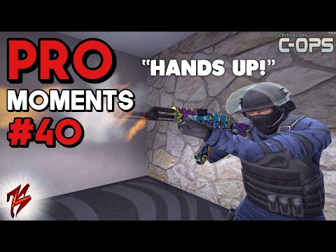 “Hands Up” - 40k Special ❤️ | Pro Moments #40 | Critical Ops 1.17.0