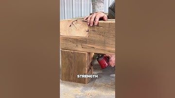 He Built This Stunning Bed Frame From Old Wood